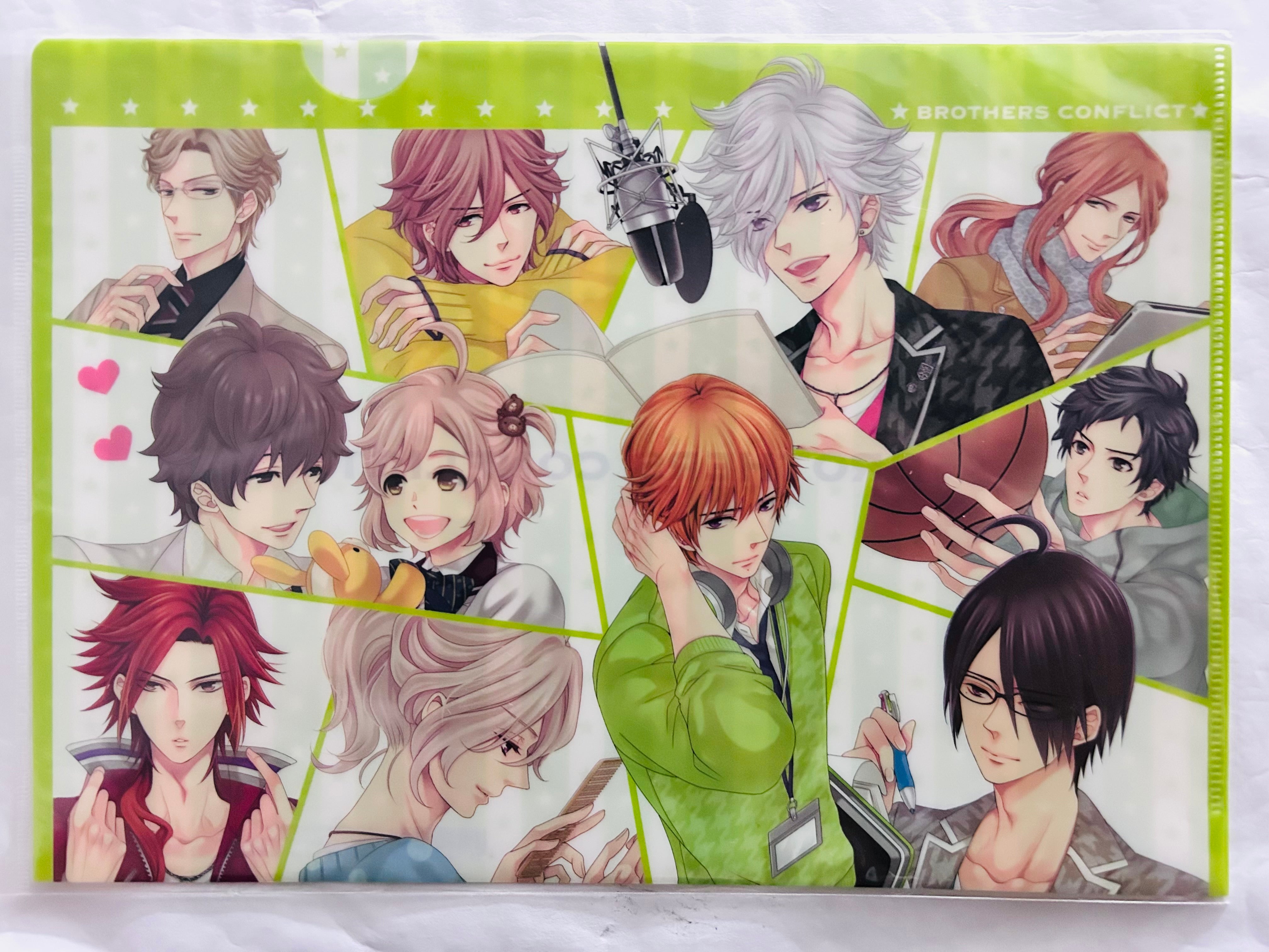 Brothers Conflict - Asahina Bros. - A4 Clear File – Cuchiwaii