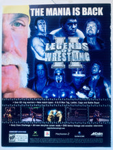 Load image into Gallery viewer, Legends of Wrestling II - PS2 NGC Xbox - Original Vintage Advertisement - Print Ads - Laminated A4 Poster