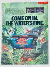 Load image into Gallery viewer, Lagoon - SNES - Original Vintage Advertisement - Print Ads - Laminated A4 Poster