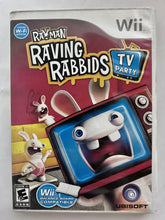 Cargar imagen en el visor de la galería, Rayman Raving Rabbids: TV Party - Nintendo Wii / Wii U - NTSC - Box & Manual (RVL-RY3E-USA)