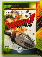 Load image into Gallery viewer, Burnout 3: Takedown - Xbox Classic - NTSC - Box & Manual