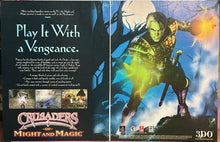 Cargar imagen en el visor de la galería, Crusaders of Might and Magic - PlayStation PC - Print Ads - A3 Poster