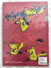 Load image into Gallery viewer, Pokémon - Pikachu in the Farm - A4 Clear File Set of 2