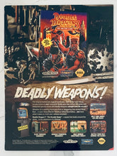 Cargar imagen en el visor de la galería, Double Dragon 3 / Side Pocket - Genesis - Original Vintage Advertisement - Print Ads - Laminated A4 Poster