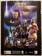 Load image into Gallery viewer, Star Wars: Knights of the Old Republic II: The Sith Lords - Xbox PC - Original Vintage Advertisement - Print Ads - Laminated A3 Poster