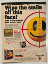 Load image into Gallery viewer, Faceball 2000 - SNES / GB - Print Ads - Laminated A4 Poster