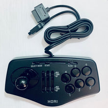 Cargar imagen en el visor de la galería, HORI Fighting Stick / Heavy Weight Dual Controller - Sega Genesis / CD / SNES - Arcade Joystick - Vintage - CIB - US ver. (HDJ-07)