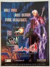 Cargar imagen en el visor de la galería, Devil May Cry - PS2 - Original Vintage Advertisement - Print Ads - Laminated A4 Poster