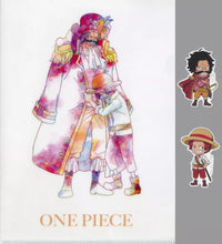 Cargar imagen en el visor de la galería, One Piece - Akagami no Shanks - Gol D. Roger - Clear File & Sticker Set