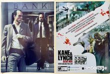 Load image into Gallery viewer, Kane & Lynch: Dead Men - PS3 Xbox 360 - Original Vintage Advertisement - Print Ads - Laminated A4 Poster