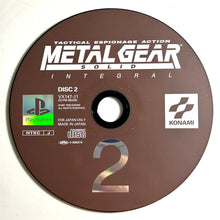 Load image into Gallery viewer, Metal Gear Solid: Integral - PlayStation - PS1 / PSOne / PS2 / PS3 - NTSC-JP - Disc (SLPM-86247)