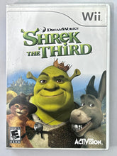 Cargar imagen en el visor de la galería, DreamWorks Shrek the Third - Nintendo Wii / Wii U - NTSC - Box & Manual (RVL-RSKE-USA)
