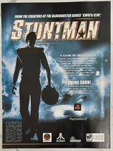 Load image into Gallery viewer, Stuntman - PS2 - Original Vintage Advertisement - Print Ads - Laminated A3 Poster