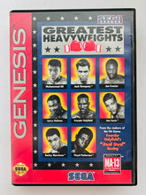 Load image into Gallery viewer, Greatest Heavyweights - Sega Genesis - NTSC - Box & Manual (1228)