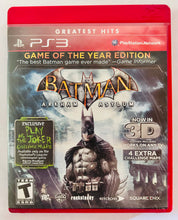 Cargar imagen en el visor de la galería, Batman: Arkham Asylum (Greatest Hits) - PlayStation 3 / PS3 - NTSC - CIB (BLUS-30515GH)