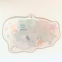 Cargar imagen en el visor de la galería, Gintama - Tatsuma Sakamoto - Die-cut Clear Name Tag - Ichiban Cafe Gintama ~Only those who usually look good have terrible sleeping faces~