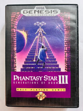 Load image into Gallery viewer, Phantasy Star III: Generations of Doom - Sega Genesis - NTSC - Boxed (1303)