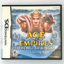Load image into Gallery viewer, Age of Empires: The Age of Kings - Nintendo DS / DSLite DSi XL - NTSC - Box & Manual (NTR-AEKE-USA)