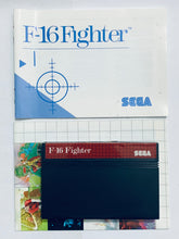 Cargar imagen en el visor de la galería, F-16 Fighter (The Sega Cartridge) - Sega Master System - SMS - PAL - CIB (4581)