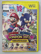 Cargar imagen en el visor de la galería, Mario & Sonic at the London 2012 Olympic Games - Nintendo Wii / Wii U - NTSC - Box & Manual (RVL-SIIE-USA)