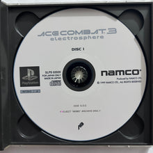 Load image into Gallery viewer, Ace Combat 3: Electrosphere - PlayStation - PS1 / PSOne / PS2 / PS3 - NTSC-JP - Boxed (SLPS-02020~1)