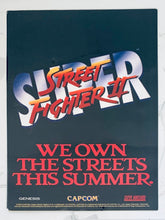 Cargar imagen en el visor de la galería, Super Street Fighter II - SNES / Genesis - Original Vintage Advertisement - Print Ads - Laminated A4 Poster