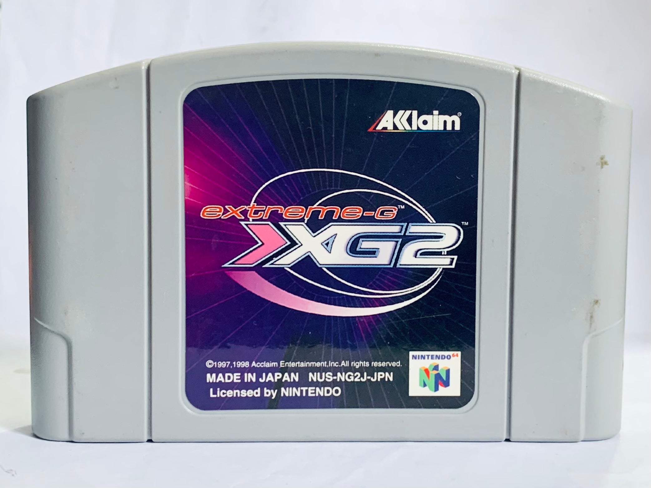 Extreme-G 2 - Nintendo 64 - N64 - Japan Ver. - NTSC-JP - Cart (NUS