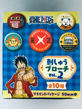 Cargar imagen en el visor de la galería, One Piece Embroidery Brooch Vol.2 (10 pieces BOX)