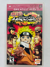 Cargar imagen en el visor de la galería, Naruto: Ultimate Ninja Heroes - PSP - PlayStation Portable - NTSC - Box & Manual (ULUS-10299)