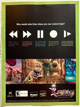 Load image into Gallery viewer, Blinx: The Time Sweeper - Xbox - Original Vintage Advertisement - Print Ads - Laminated A4 Poster