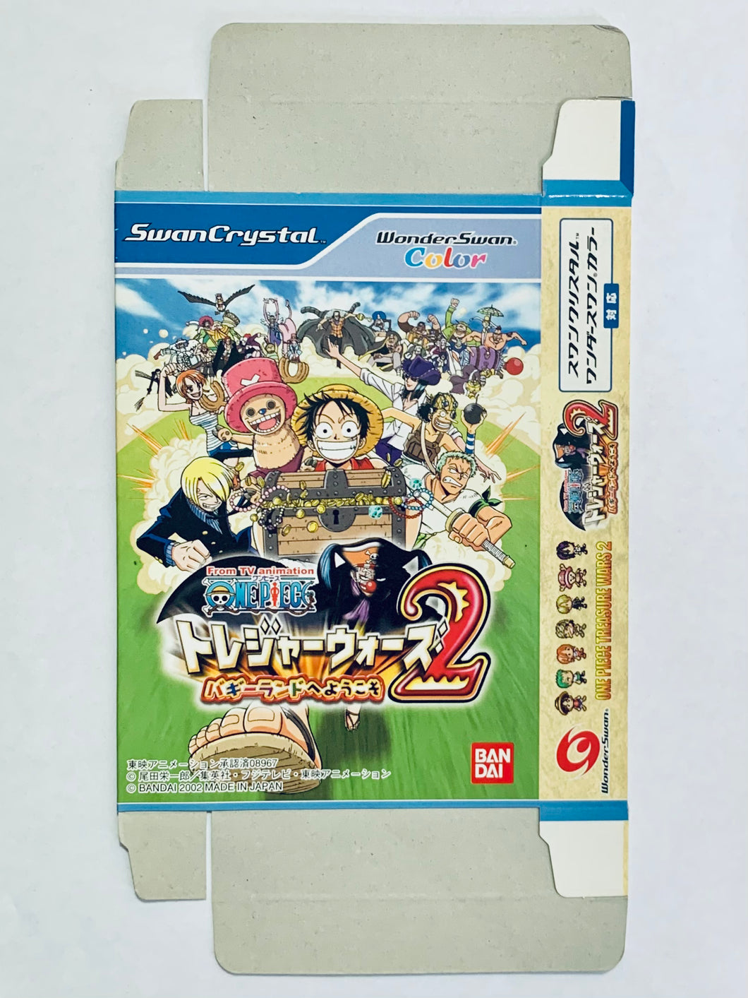 One Piece: Treasure Wars 2: Buggyland e Youkoso - WonderSwan Color - WSC - JP - Box Only (SWJ-BANC33)
