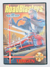 Cargar imagen en el visor de la galería, RoadBlasters - Sega Genesis - NTSC - Cart & Box (301032-0150)