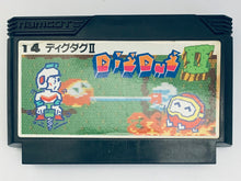 Cargar imagen en el visor de la galería, Dig Dug II - Famicom - Family Computer FC - Nintendo - Japan Ver. - NTSC-JP - Cart (NDD-4500)