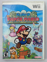 Cargar imagen en el visor de la galería, Super Paper Mario - Nintendo Wii / Wii U - NTSC - Box & Manual (RVL-R8PE-USA)