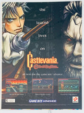 Load image into Gallery viewer, Castlevania: Circle of the Moon - GBA - Original Vintage Advertisement - Print Ads - Laminated A4 Poster