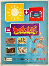 Load image into Gallery viewer, Boktai: The Sun is in Your Hand - GBA - Original Vintage Advertisement - Print Ads - Laminated A4 Poster