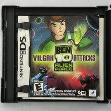 Load image into Gallery viewer, Ben 10 Alien Force: Vilgax Attacks - Nintendo DS / DSLite DSi XL - NTSC - Box & Manual (NTR-BE6E-USA)
