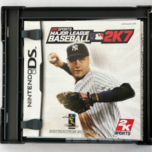 Load image into Gallery viewer, Major League Baseball 2K7 - Nintendo DS / DSLite DSi XL - NTSC - Box & Manual (NTR-AL6E-USA)