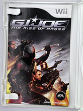 Cargar imagen en el visor de la galería, G.I. Joe: The Rise of Cobra - Nintendo Wii / Wii U - NTSC - Box & Manual (RVL-RIJE-USA)