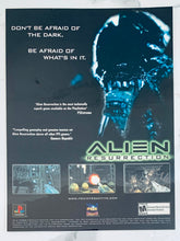 Load image into Gallery viewer, Alien Resurrection - PlayStation - Original Vintage Advertisement - Print Ads - Laminated A4 Poster