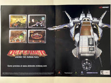Cargar imagen en el visor de la galería, Defender - PS2 NGC Xbox GBA - Original Vintage Advertisement - Print Ads - Laminated A3 Poster