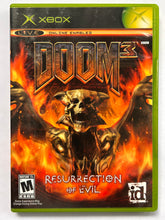 Cargar imagen en el visor de la galería, DOOM 3: Resurrection of Evil - Xbox Classic - NTSC - Box & Manual