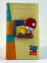Load image into Gallery viewer, Athens 2004 Olympic Summer Games Coca-Coca Pin Collection (Set of 5)
