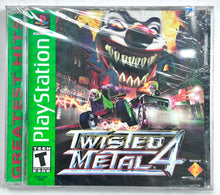 Load image into Gallery viewer, Twisted Metal 4 (Greatest Hits) - PlayStation - PS1 / PSOne / PS2 / PS3 - NTSC - NOS/New (SCUS-94560)