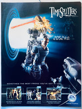 Cargar imagen en el visor de la galería, Time Splitters: Future Perfect - PS2 - Original Vintage Advertisement - Print Ads - Laminated A4 Poster