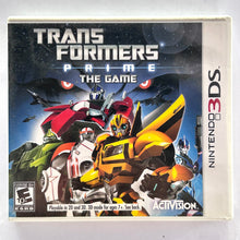 Cargar imagen en el visor de la galería, Transformers Prime: The Game - Nintendo 3DS / XL 2DS - NTSC - Box & Manual (CTR-ATPE-USA)
