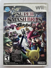 Cargar imagen en el visor de la galería, Super Smash Bros. Brawl - Nintendo Wii / Wii U - NTSC - Box & Manual (RVL-RSBE-USA)