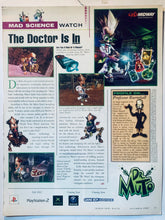 Cargar imagen en el visor de la galería, Dr. Muto - PS2 NGC Xbox GBA - Original Vintage Advertisement - Print Ads - Laminated A4 Poster
