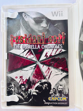 Load image into Gallery viewer, Resident Evil: The Umbrella Chronicles - Nintendo Wii / Wii U - NTSC - CIB (RVL-RBUE-USA)
