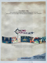 Cargar imagen en el visor de la galería, Final Fantasy Chronicles (FFV Chrono Trigger) - PlayStation - Original Vintage Advertisement - Print Ads - Laminated A4 Poster